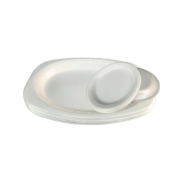 Polystyrene plate