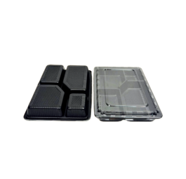 four-compartment box