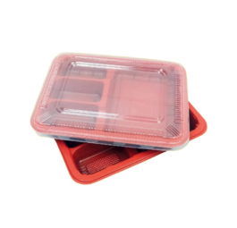 four-compartment box