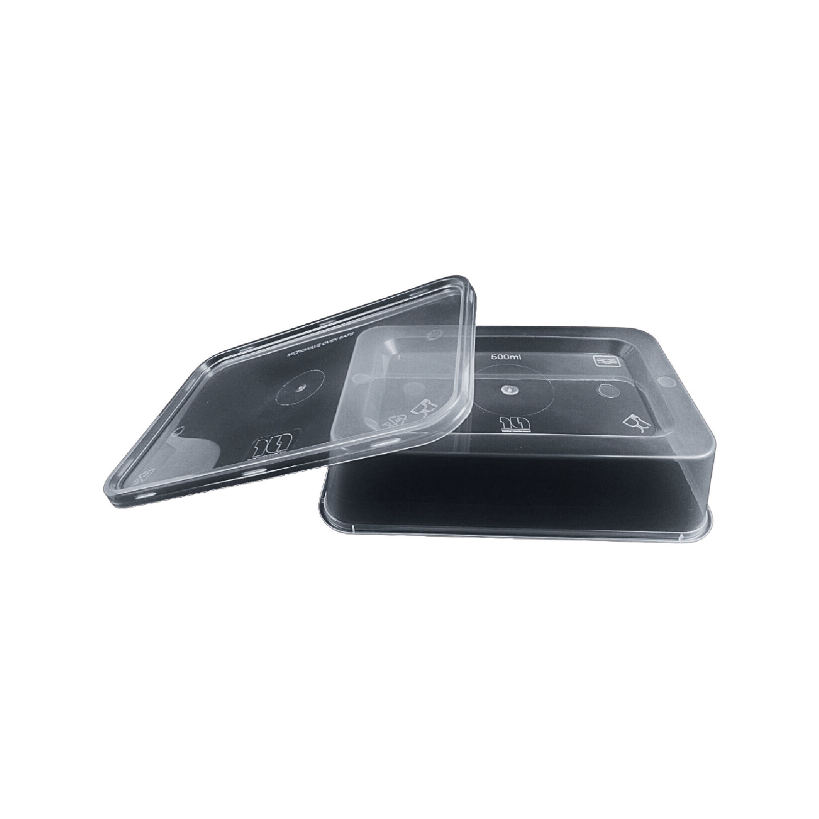 hop microwave 550ml trang