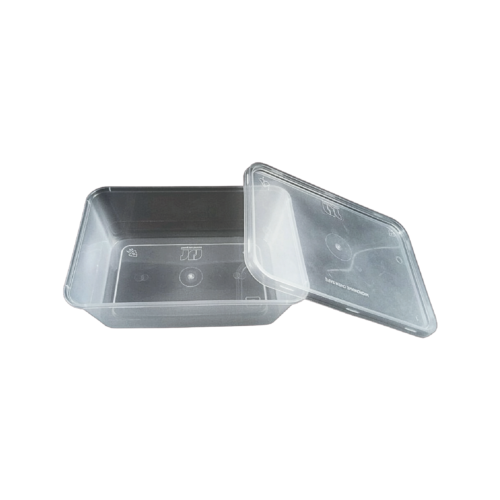 hop microwave 600ml trang