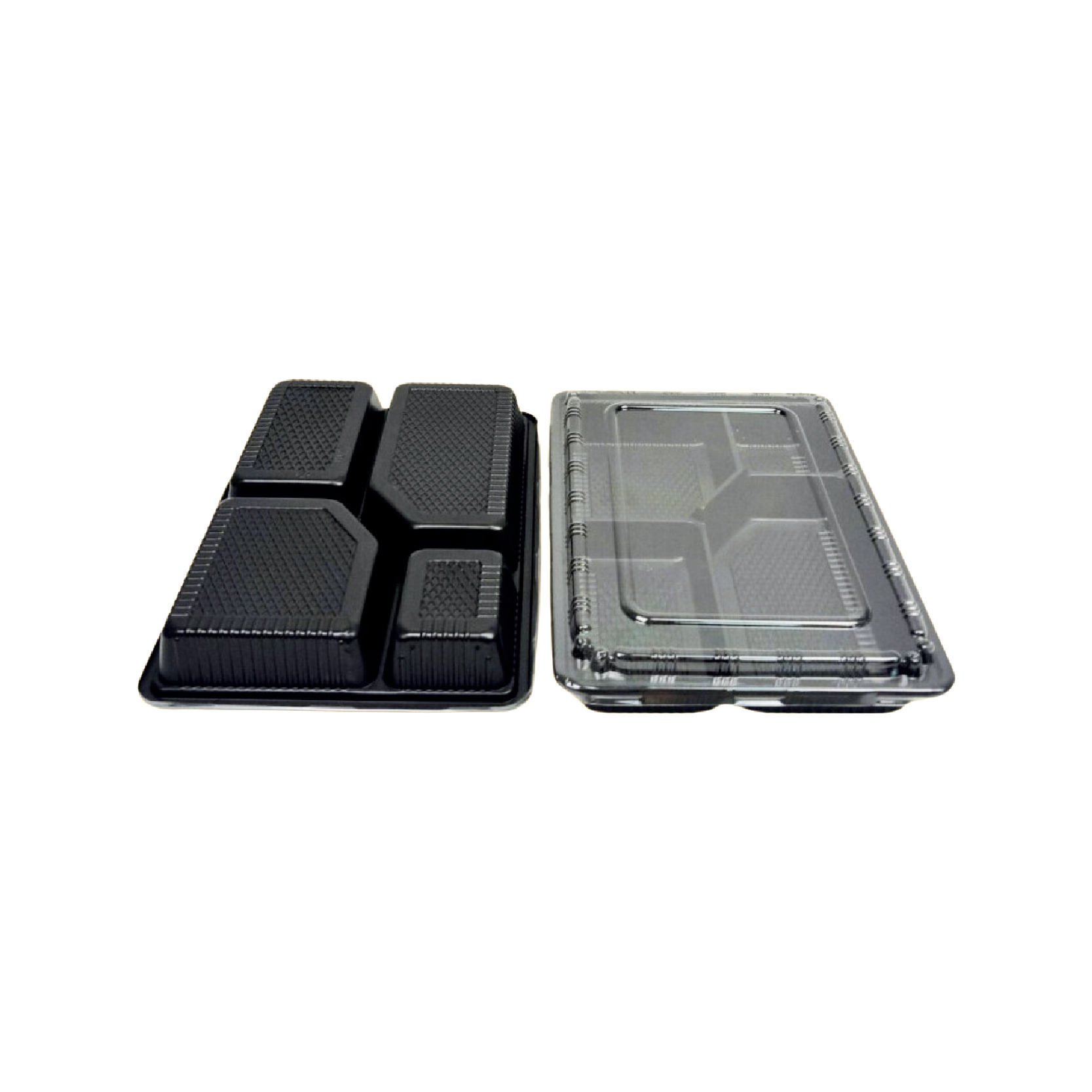 four-compartment box
