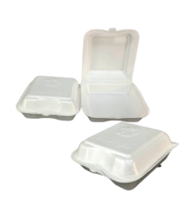 Square one compartment box