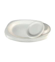 Polystyrene plate